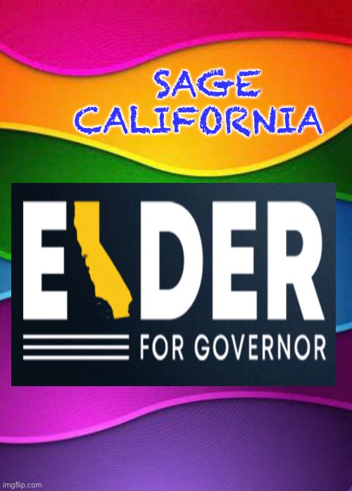 California Can’t Survive Another Dem Governor | SAGE CALIFORNIA | image tagged in larry elder,sage of south central,incredibly gifted smart logical blessed,the right man at the right time | made w/ Imgflip meme maker