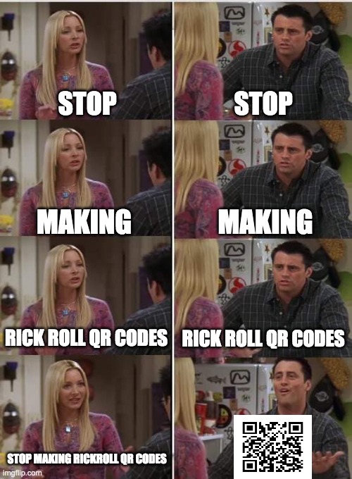 rickroll QR code - Imgflip