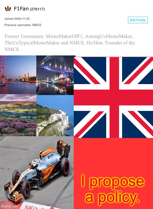 I’ll give details in the comments. | I propose a policy. | image tagged in f1fan announcement template | made w/ Imgflip meme maker