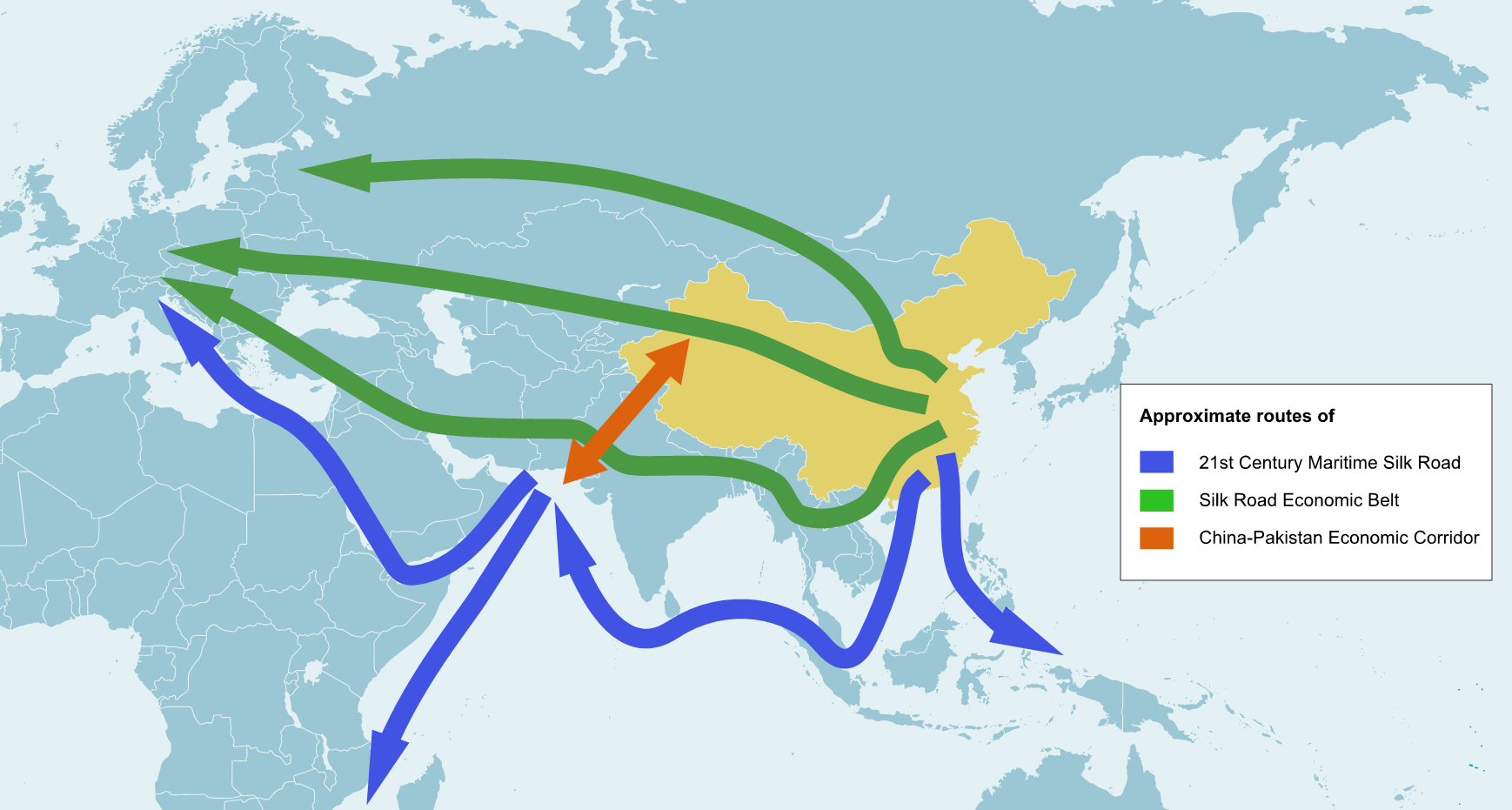 High Quality China belt and road initiative infrastructure Blank Meme Template