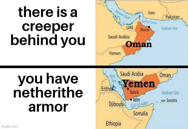 Oman | image tagged in memes,funny,minecraft,gaming,video games | made w/ Imgflip meme maker