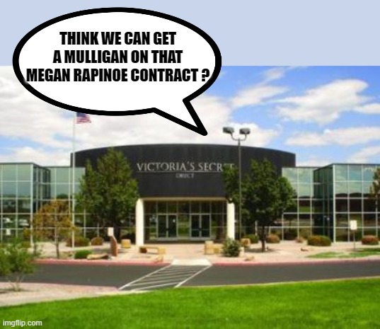 THINK WE CAN GET A MULLIGAN ON THAT MEGAN RAPINOE CONTRACT ? | made w/ Imgflip meme maker