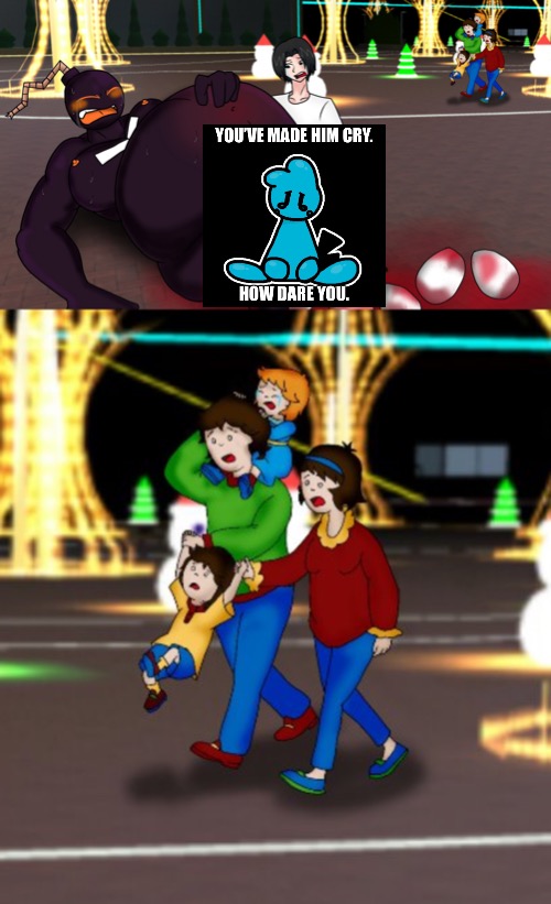 What’s with this person adding children’s characters to.. their masterpiece? | made w/ Imgflip meme maker