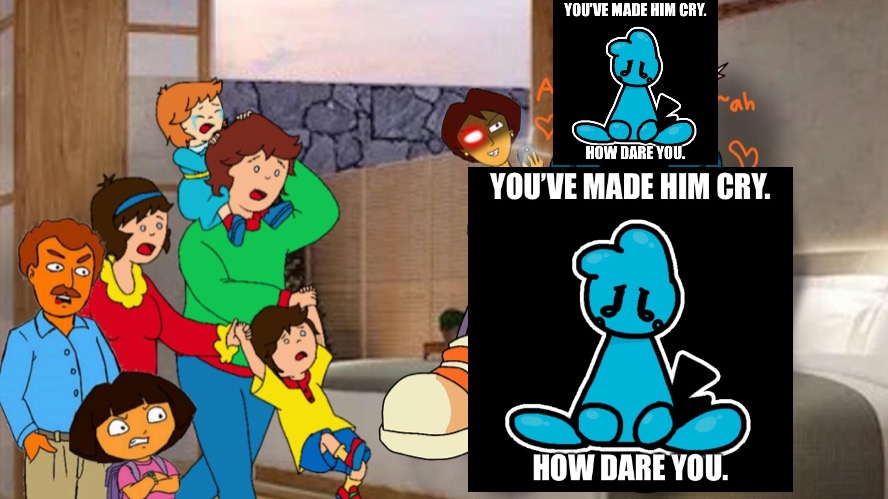 Really, the other characters are random as hell.. is Dora’s mom recording? | made w/ Imgflip meme maker