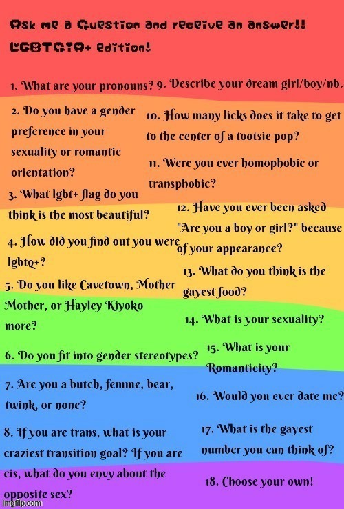 image tagged in lgbtq | made w/ Imgflip meme maker