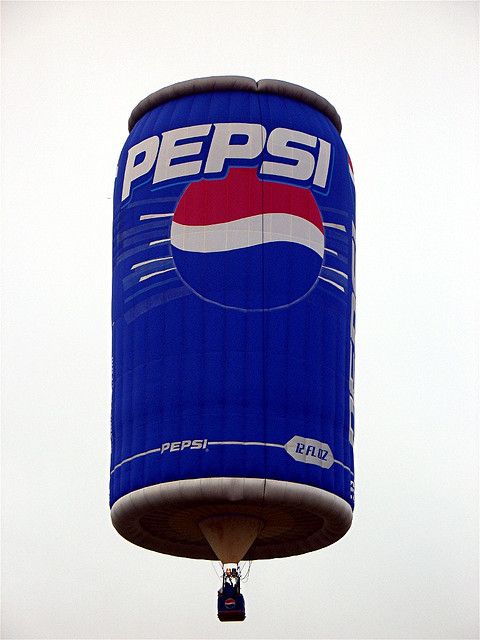 Hot air Pepsi Blank Meme Template