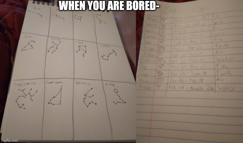 Lol- | WHEN YOU ARE BORED- | made w/ Imgflip meme maker