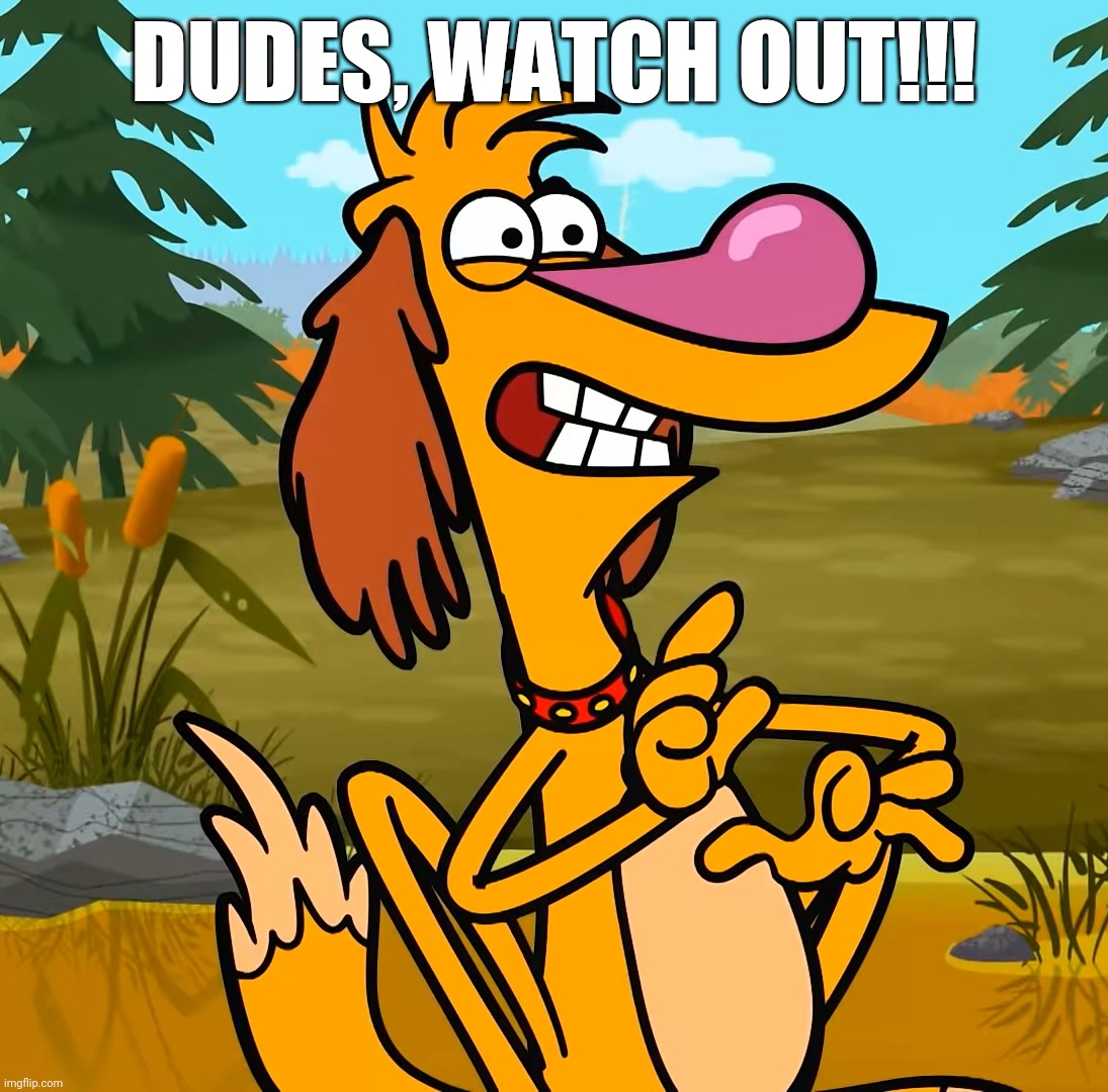 DUDES, WATCH OUT!!! | made w/ Imgflip meme maker