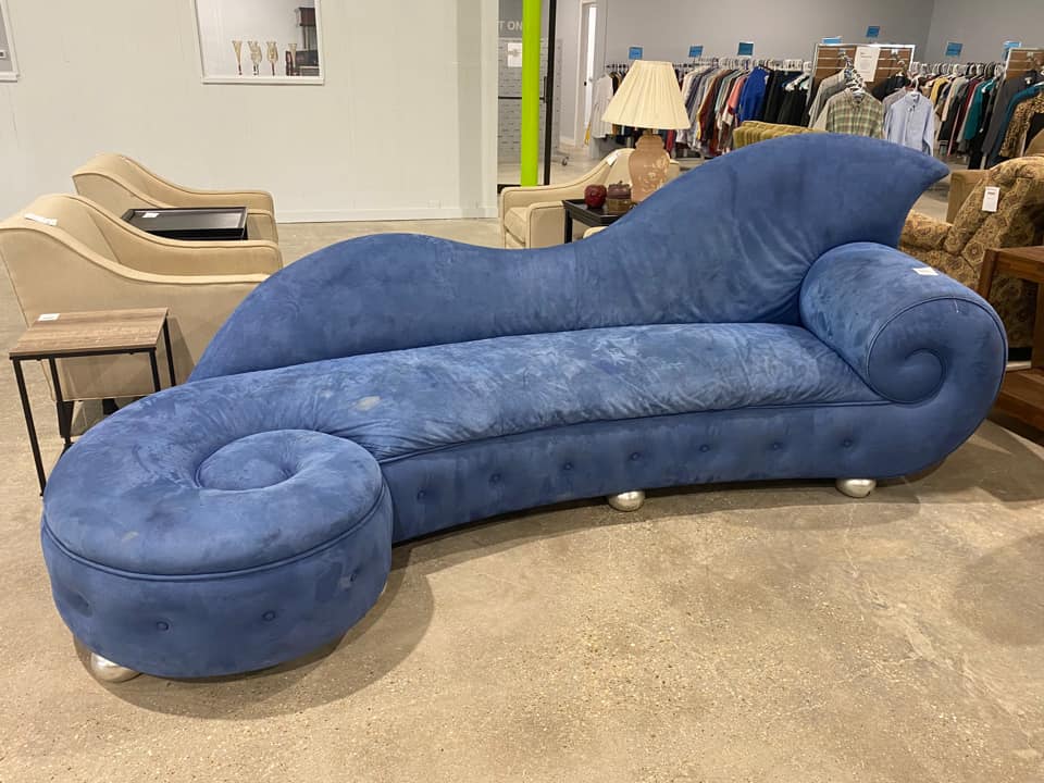 High Quality Thrift Store Porno Couch Blank Meme Template