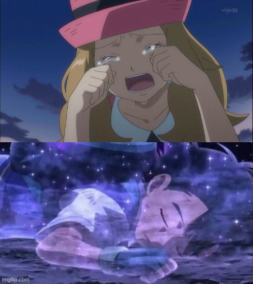 This Fits Perfectly. | image tagged in serena crying,pokemon | made w/ Imgflip meme maker