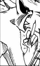 High Quality Kurama Middle Finger Blank Meme Template