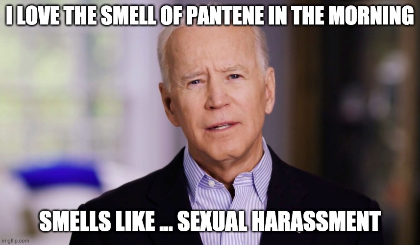 Joe Biden Sniffs Hair - Imgflip