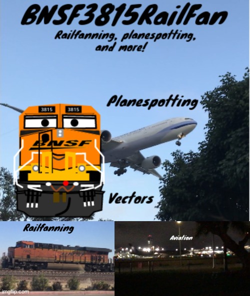 New PFP | image tagged in bnsf3815railfan,bnsf,aviation,railfanning | made w/ Imgflip meme maker