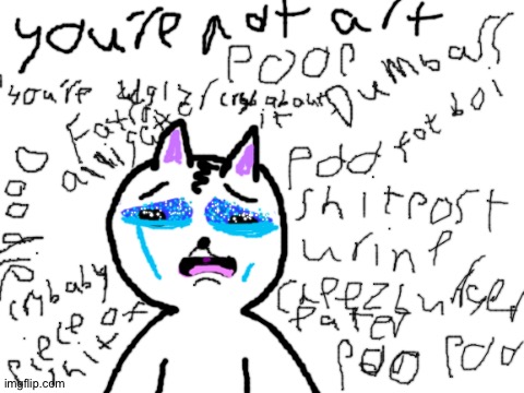 I drew this... -_- | image tagged in blank white template | made w/ Imgflip meme maker