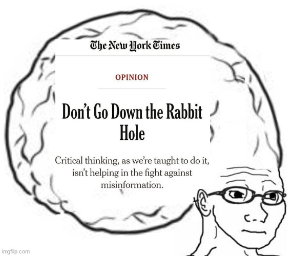 The New York Times is a hacky mouthpiece | made w/ Imgflip meme maker