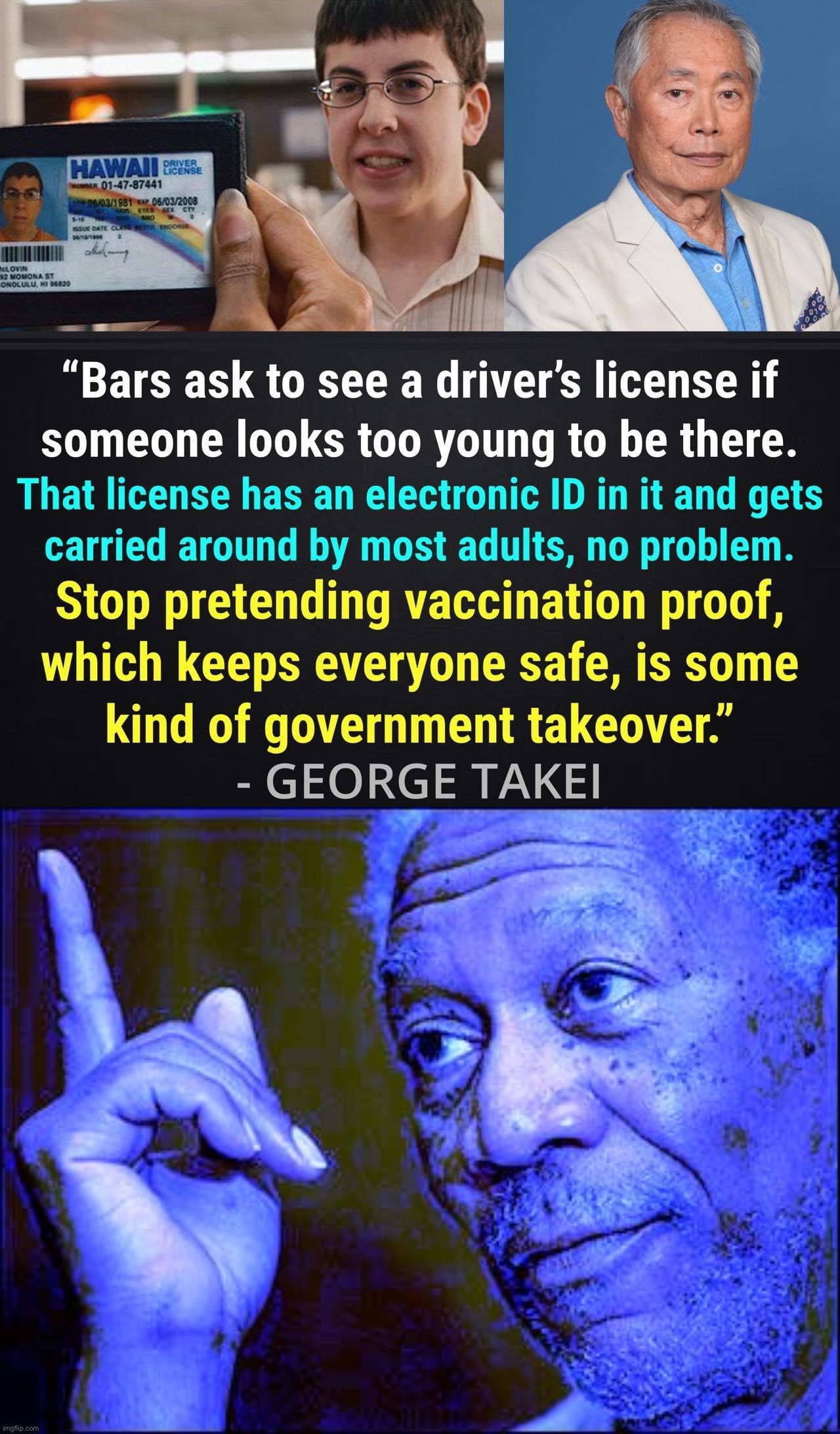 George Takei hits the nail on the head again. - Imgflip
