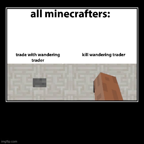 Yes | image tagged in funny,demotivationals,minecraft,two buttons | made w/ Imgflip demotivational maker