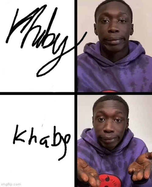 how hard is it to write a name??? | image tagged in khaby lame meme,bruh,meme,funny | made w/ Imgflip meme maker