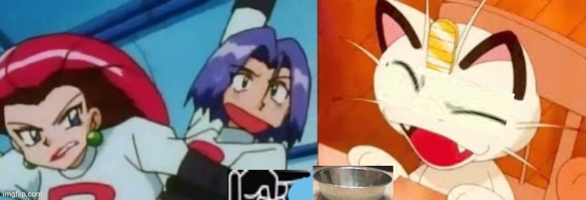 image tagged in jessie yelling at meowth | made w/ Imgflip meme maker