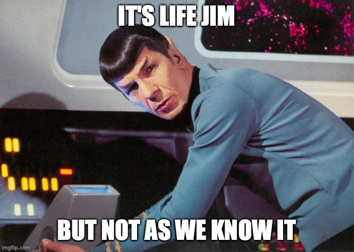 It's life Jim, but not as we know it | IT'S LIFE JIM BUT NOT AS WE KNOW IT | image tagged in it's life jim but not as we know it | made w/ Imgflip meme maker