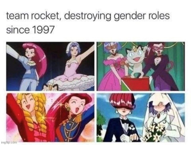 Pokémon: Pro -LGBTQ+ since 1997 (Credit: r/wholesomememes) | image tagged in repost,we love to see it,lgbtg,gender fluid,pride,pokemon | made w/ Imgflip meme maker