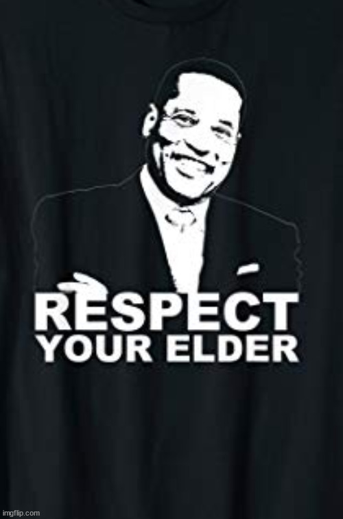 LARRY ELDER | image tagged in respect elder vote ca newsom | made w/ Imgflip meme maker