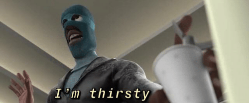 High Quality Frozone Thirsty Blank Meme Template