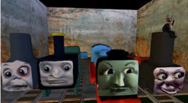 High Quality Thomas the train Blank Meme Template