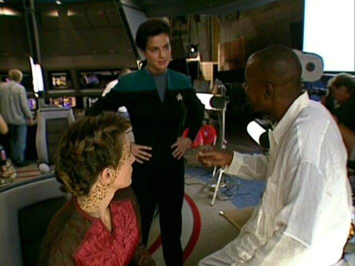 Sisko Breaking The Fourth Wall Blank Meme Template