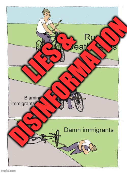 LIES & DISINFORMATION | made w/ Imgflip meme maker