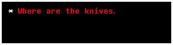 Where are the knives. Blank Meme Template