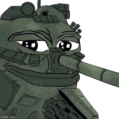 Pepe tank transparent | image tagged in pepe tank transparent | made w/ Imgflip meme maker