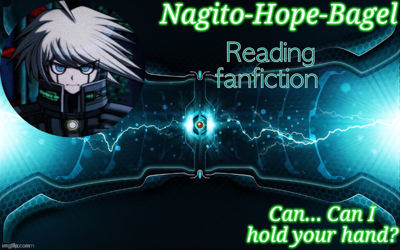 K1-B0 Temp | Reading fanfiction | image tagged in k1-b0 temp | made w/ Imgflip meme maker