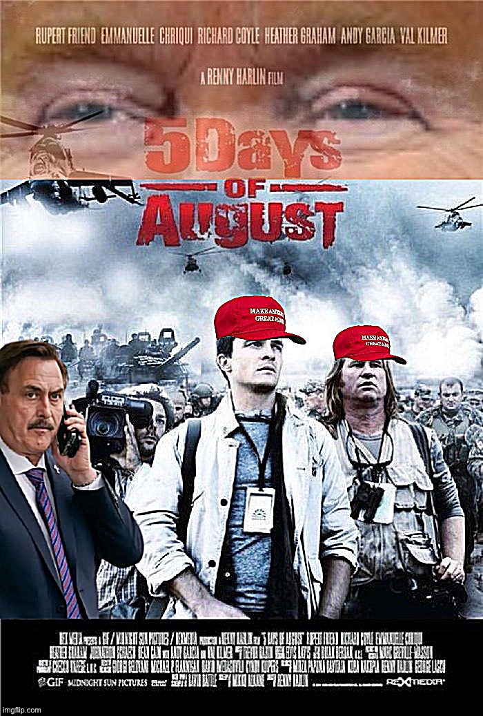 The world will never be the same. | image tagged in trump 5 days of august | made w/ Imgflip meme maker