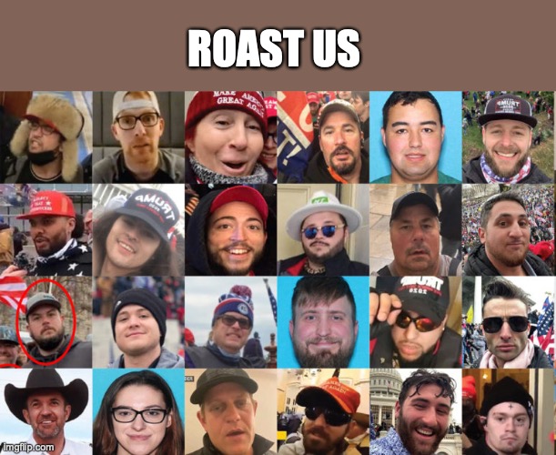 Arrested Qanon Insurrection Capitol Rioters | ROAST US | image tagged in arrested qanon insurrection capitol rioters | made w/ Imgflip meme maker