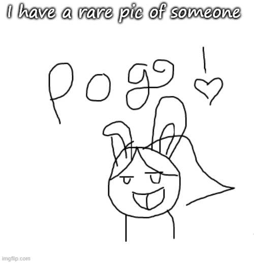 Coco bun pog | I have a rare pic of someone | image tagged in yachi pog | made w/ Imgflip meme maker