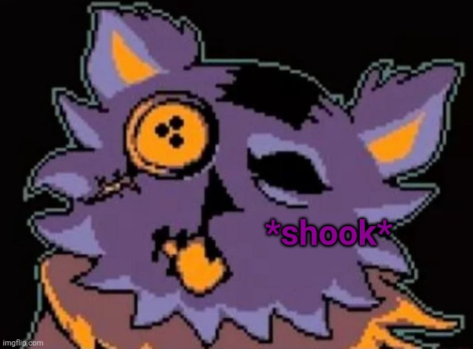Surprised Seam | *shook* | image tagged in surprised seam | made w/ Imgflip meme maker