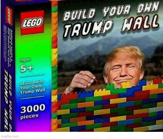 Trump Wall Street! | image tagged in trump lego | made w/ Imgflip meme maker