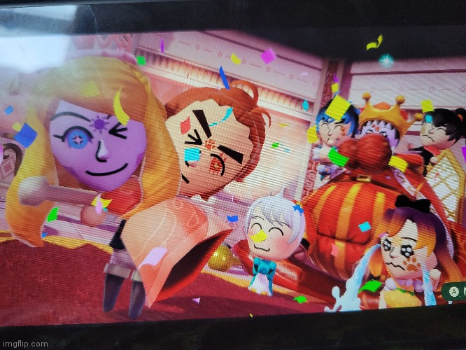 Bit of an old picture but still cute. | image tagged in miitopia | made w/ Imgflip meme maker