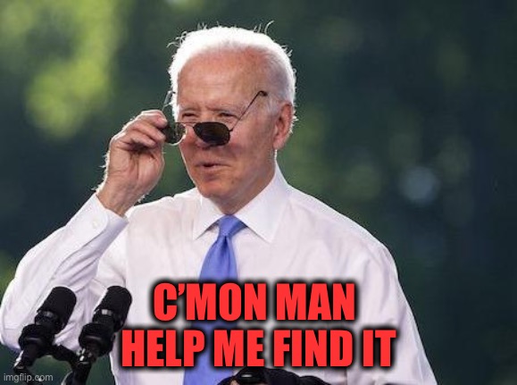 Joe | C’MON MAN 
HELP ME FIND IT | image tagged in joe | made w/ Imgflip meme maker