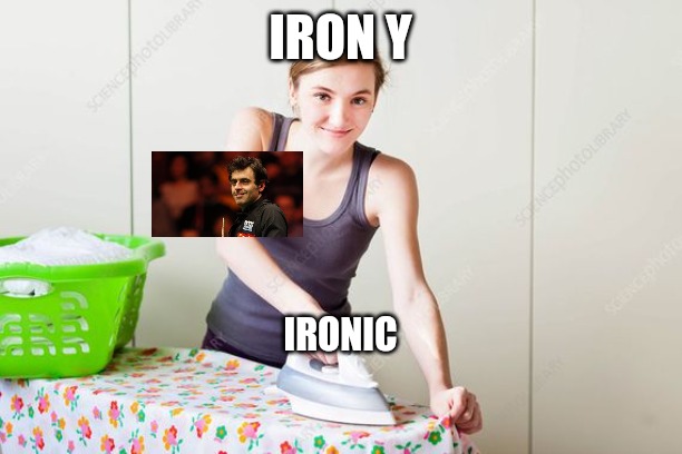IRON Y IRONIC | made w/ Imgflip meme maker