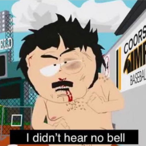 No bell Blank Meme Template