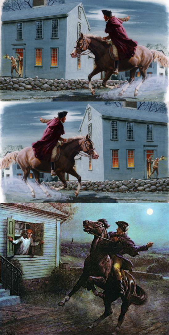 Paul Revere Blank Meme Template