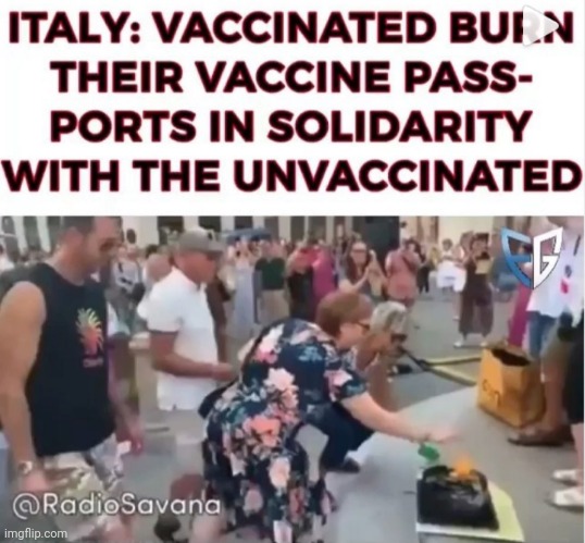 Italians do it best | .
  .
 .
. | image tagged in italy,vaccine,passport,fire,shots fired,liberty | made w/ Imgflip meme maker