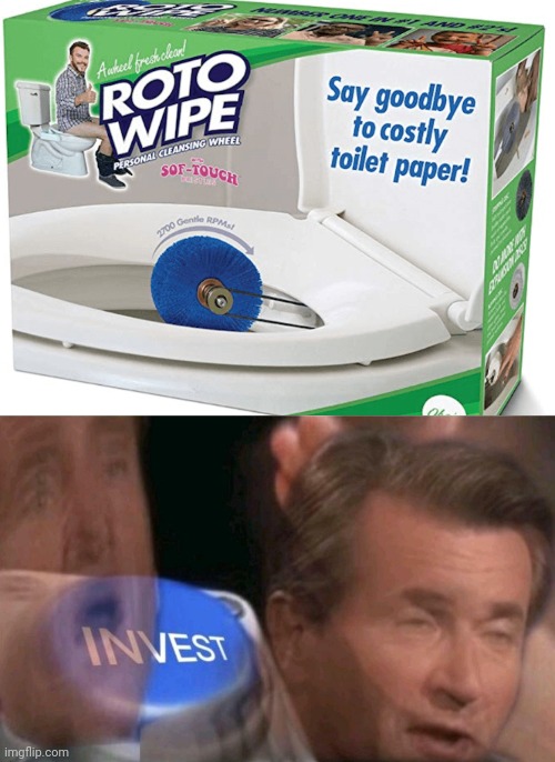 I would want that... | image tagged in invest,funny,toilet paper,sale,jon tron ill take your entire stock | made w/ Imgflip meme maker