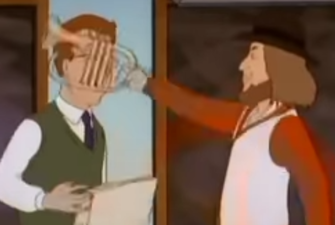 High Quality Chuck Mangione Slapping Someone in the Face with a Flugelhorn Blank Meme Template