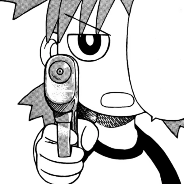 Yotsuba kowai Blank Meme Template