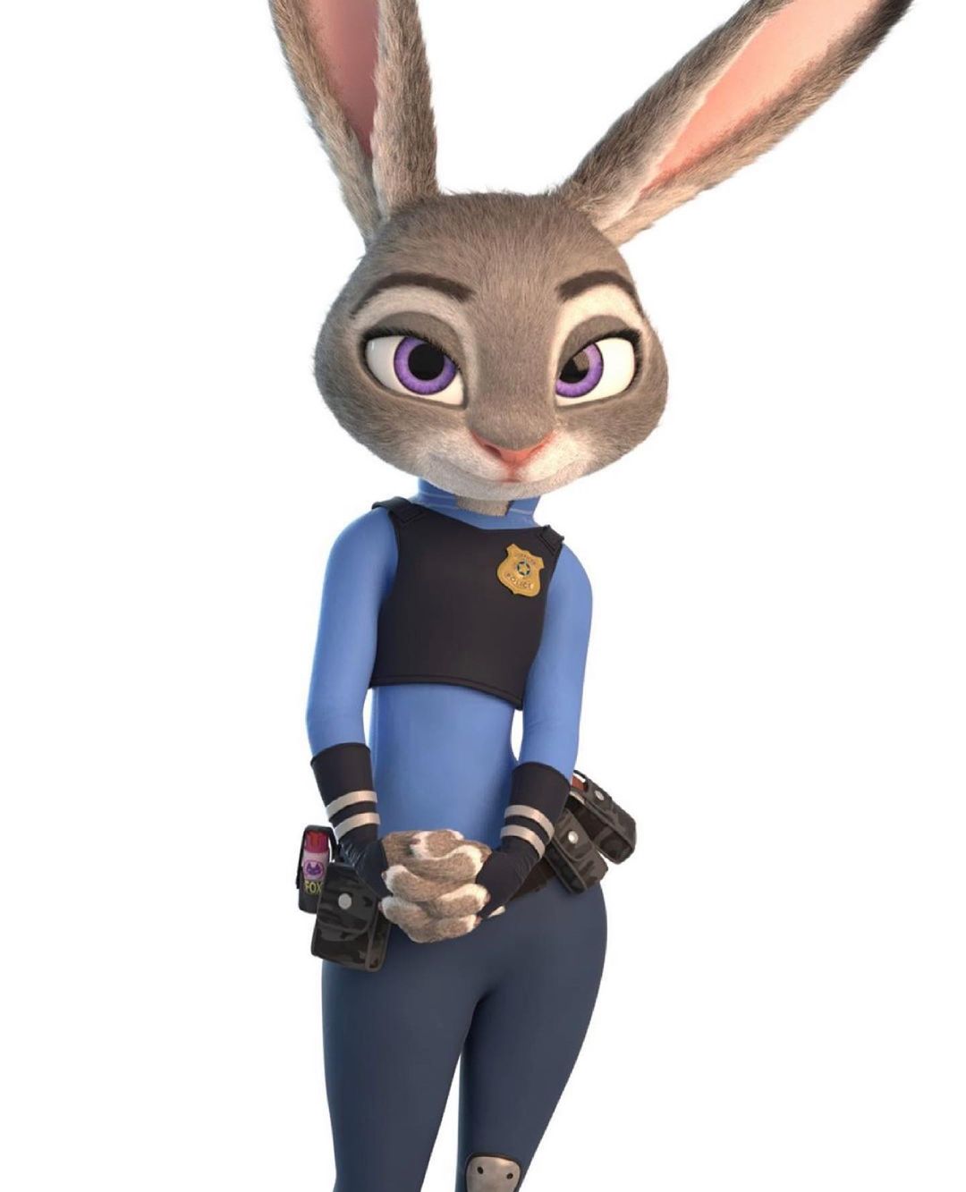 Judy Hopps flirting Blank Meme Template