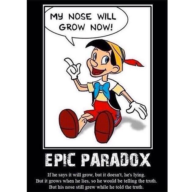 Pinnochio Paradox Blank Meme Template