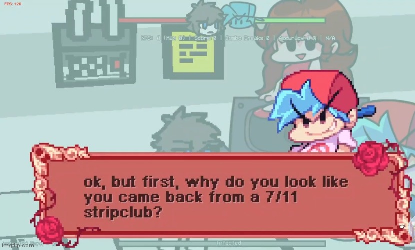 Repost but add your favorite fnf dialogue | made w/ Imgflip meme maker